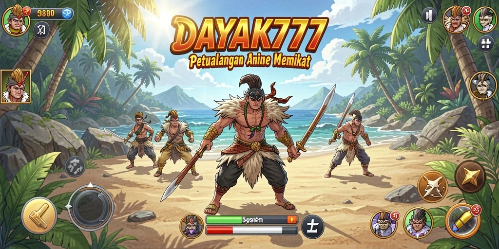 Tampilan menarik dari gameplay DAYAK777 yang penuh aksi.