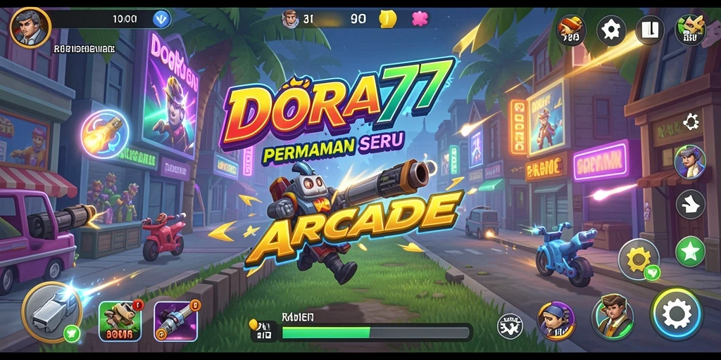 Screenshot gameplay DORA77 dengan aksi seru dan tantangan menakjubkan.