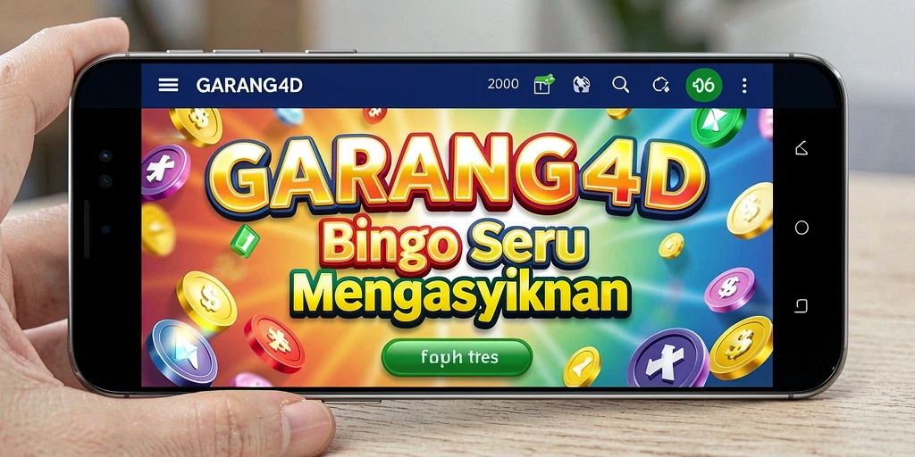 Screenshot utama GARANG4D menunjukkan gameplay seru Bingo.