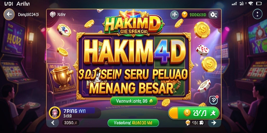 Tampilan gameplay HAKIM4D yang mengasyikkan dan penuh warna.