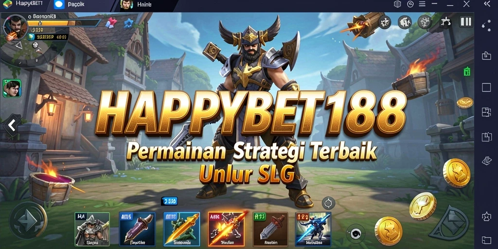 Tampilan gameplay <strong>HAPPYBET188</strong> yang menarik dan strategis.