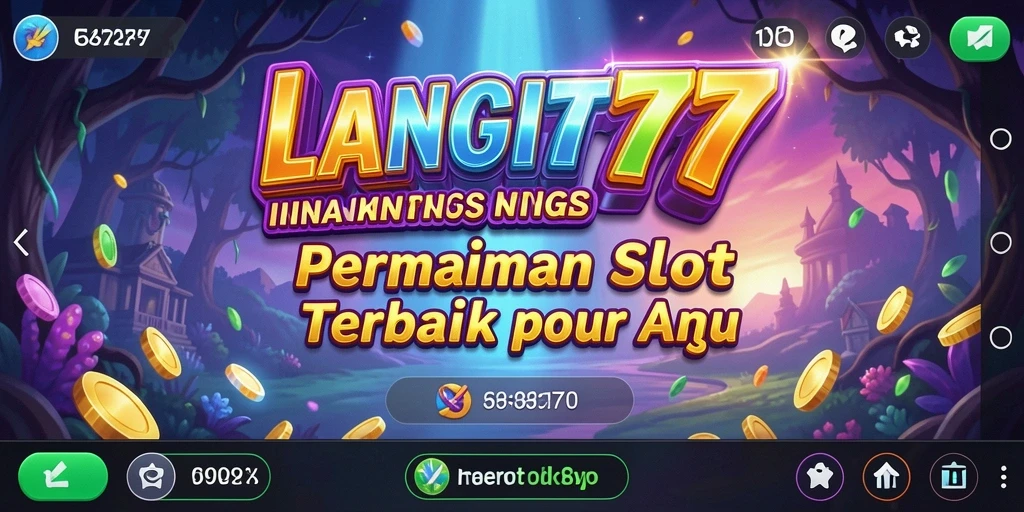 Tampilan menarik dari gameplay Slot LANGIT777 yang mengasyikkan.