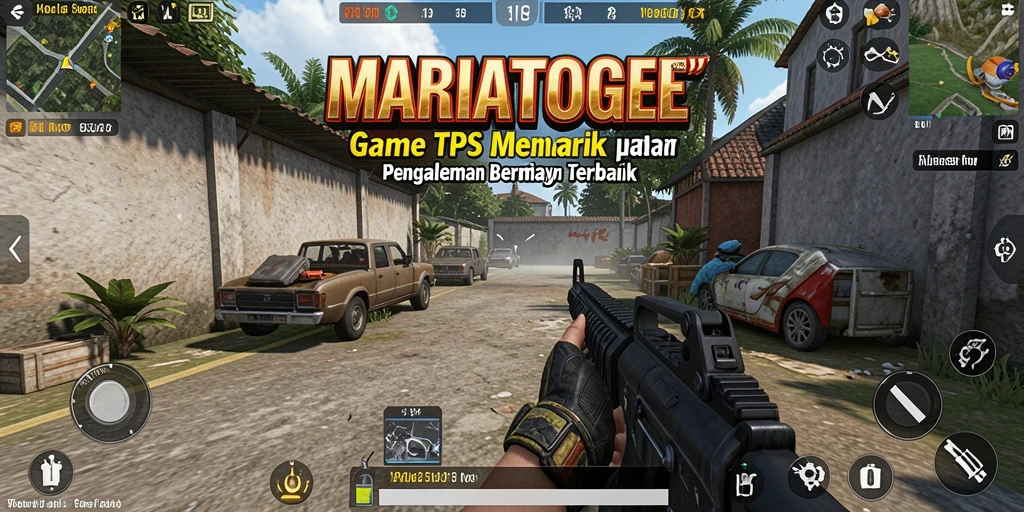 Tampilan gameplay TPS yang seru dan penuh aksi.