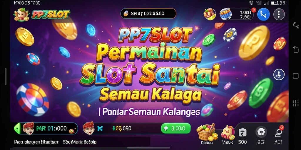 Tampilan menakjubkan dari gameplay PP7SLOT yang mengasyikkan.