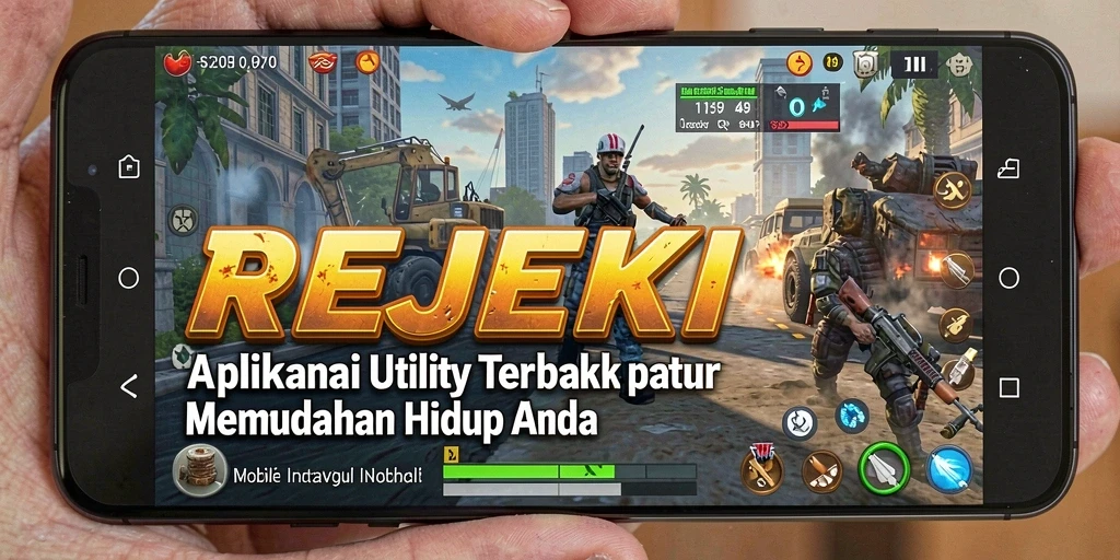 Tampilan aplikasi REJEKI yang membantu mengelola keuangan.