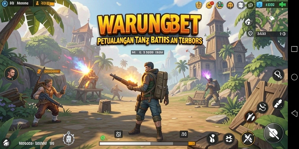 Tampilkan gameplay epik dalam dunia terbuka WARUNGBET.
