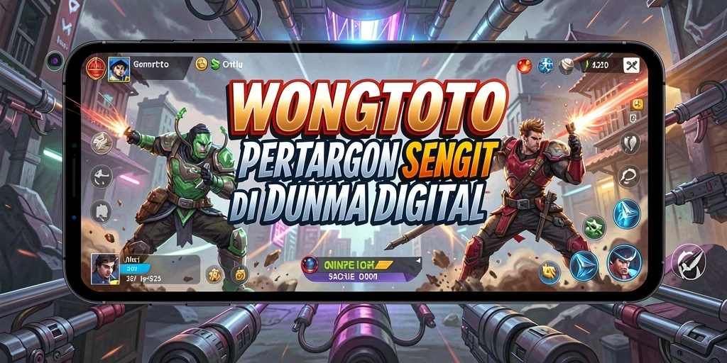 Tangkapan layar WONGTOTO menampilkan aksi pertarungan yang epik.