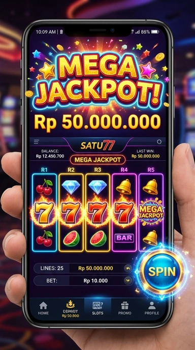 Pengguna dapat dengan mudah menjelajahi kategori aplikasi di satu77.